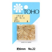 ビーズ 『バラビーズ 二分竹 No.22』 TOHO BEADS トーホービーズ |パックビーズ|ビーズ