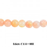 ビーズ 『キャンディクォーツ 6mm 約8インチ ピンクMIX BD-CD8/9