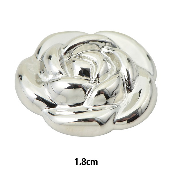 ボタン 『デザインボタン 角足付き N 1.8cm KR879』 服飾,ボタン