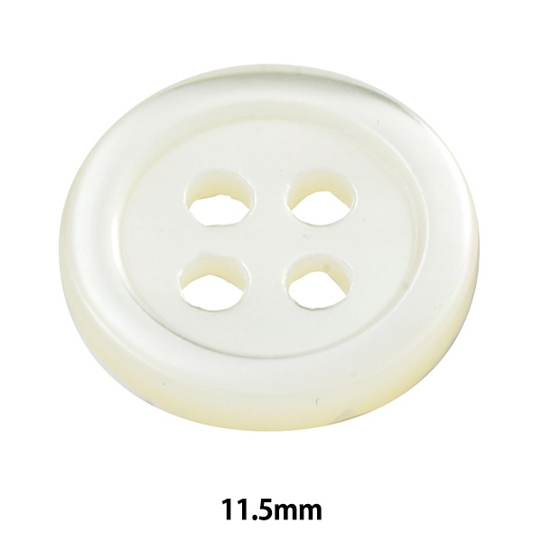 ボタン シェルボタン 四つ穴 11 5mm St17 服飾 ボタン バックル ホビー材料の通販 ユザワヤ公式ネットショップ
