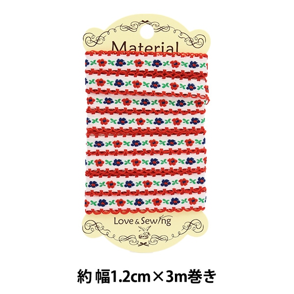 チロリアンテープ 楽天市場】＼12mm*1.2m巻が3種類＝合計3.6m巻／ピコット付 チロリアン