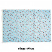 大正ロマン　縮緬　友禅 ちりめん 生地 友禅 大正ロマンの大柄な花柄 紫 YS04-02 10cm 髪