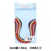 ペーパークラフト 『クイリングカラーペーパー 6mm幅 QP-4B』 YAMATO