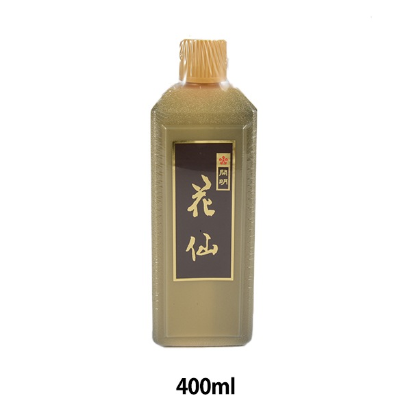 書道液 墨汁 『花仙 400ml』 開明 書道,墨・墨液| ホビー材料の通販