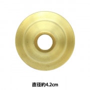 ステンドグラス4Kキャップセット 直径約114mm　未使用 ステンドグラス材料 『4角キャップ 4cm 23230』 工芸,ステンド