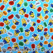 数量5から 生地 ミニオンdoodlesギッシリ柄 シーチング生地 黄色 Kokka コッカ 季節 イベント 入園入学 生地 ホビー材料の通販 ユザワヤ公式ネットショップ