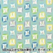 【数量5から】 生地 『シーチング ピグミーワールド フラワー ライトブルー AP12702-3C』 コスモテキスタイル|種類から探す|コットン