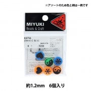ビーズ『ピクチャービーズ MIX K4755』 MIYUKI ミユキ ビーズ,パック
