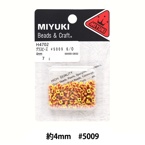 �ӡ��� �إ��ȥ饤�ץӡ��� 4mm #5009 7g H4702�� MIYUKI �ߥ業