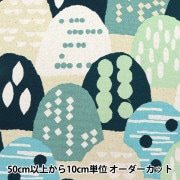 【現品限り】 【数量5から】 生地 『10番オックス 北欧の森 AP21705-2E』|種類から探す|生地