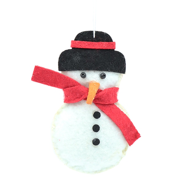 クリスマスオーナメント 『フェルトスノーマン オーナメント C-10653