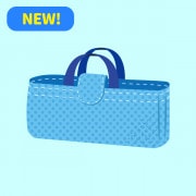 既製品 『リバティ・ファブリックス レッスンバッグ ベッツィ LE