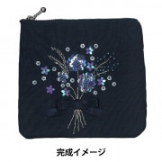 刺しゅうキット 『yulaのこころ躍る草花刺繍 ミモザの花園 542405