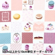 【現品限り】 【数量5から】 生地 『オックス パッチワーク マカロン 156212-C』YUWA 有輪商店|種類から探す|生地