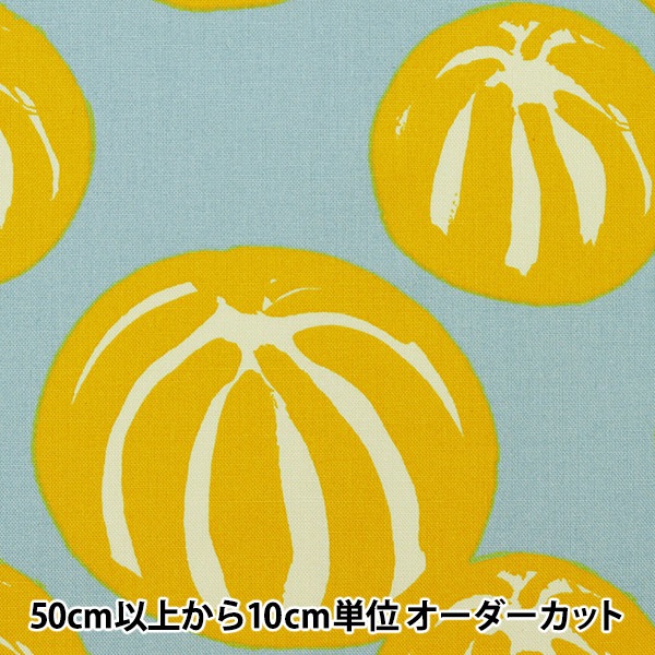 数量5から】 生地 『う早この布 10番キャンバス スイカ 灰色
