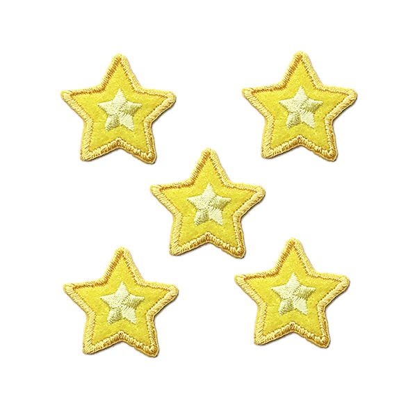 ワッペン 『キッズワッペン スター KDW-07』 雑貨,ワッペン