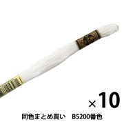 10本セット】刺しゅう糸 『DMC 25番刺繍糸 BLANC』 DMC ディーエムシー 