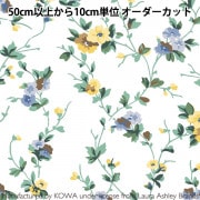 数量5から】 生地 『ローラ アシュレイ プリント オックス ルーベンス