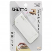 カッター 『開梱カッター&レターオープナー SHUTTO ミント