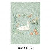 刺しゅうキット 『Chicchi 森で暮らす動物たちの12か月 小川のキラキラ