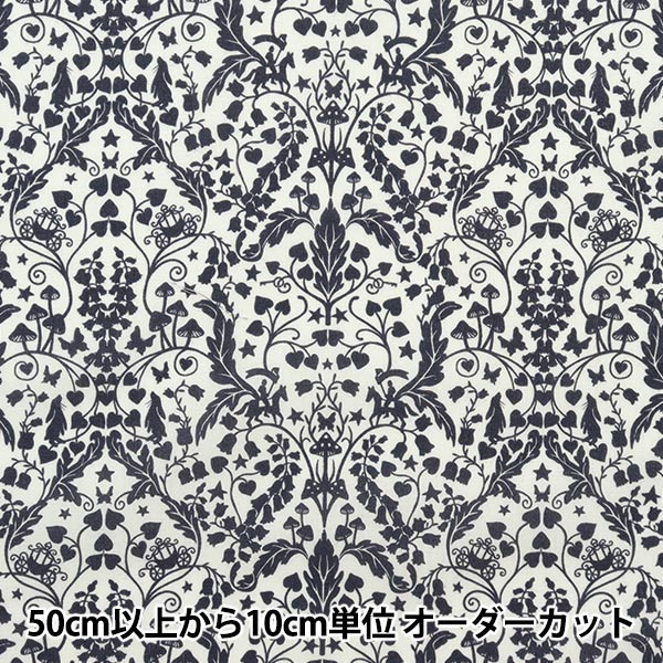 Liberty's　立体10枚 数量5から】 生地 『LIBERTY パラダイス ランズ フェアリー