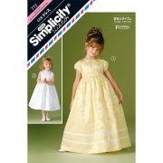 実物大型紙 『こどもドレス 772』 SUN・PLANNING サン・プランニング|パターン|雑貨