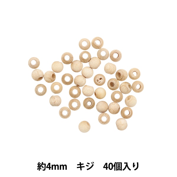 ビーズ『ウッドビーズ NR4-6』TOHOBEADSトーホービーズ ビーズ,ウッド