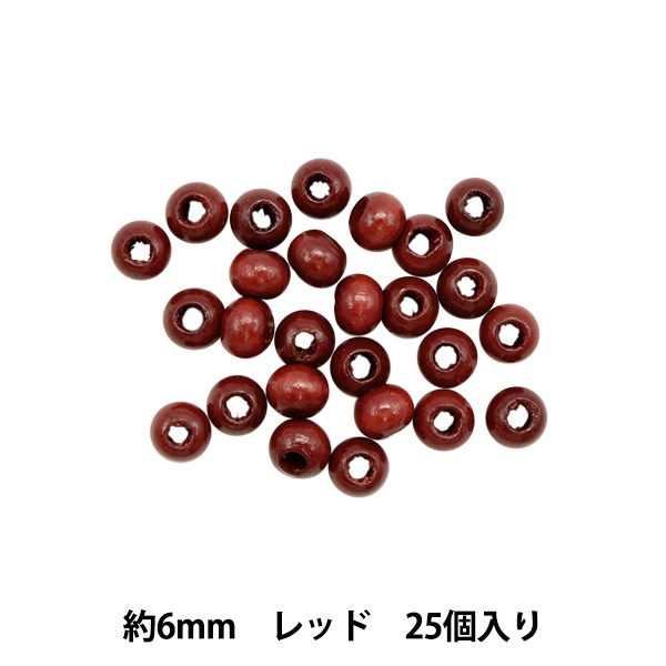 ビーズ『ウッドビーズ NR6-3』TOHOBEADSトーホービーズ ビーズ,ウッド