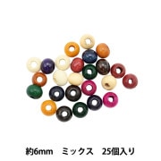 【ビーズセール】 ビーズ『ウッドビーズ NR6-M』TOHOBEADSトーホービーズ|ウッドビーズ|ビーズ
