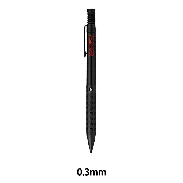 シャープペンシル 『スマッシュ 0.3mm ブラック Q1003-1N