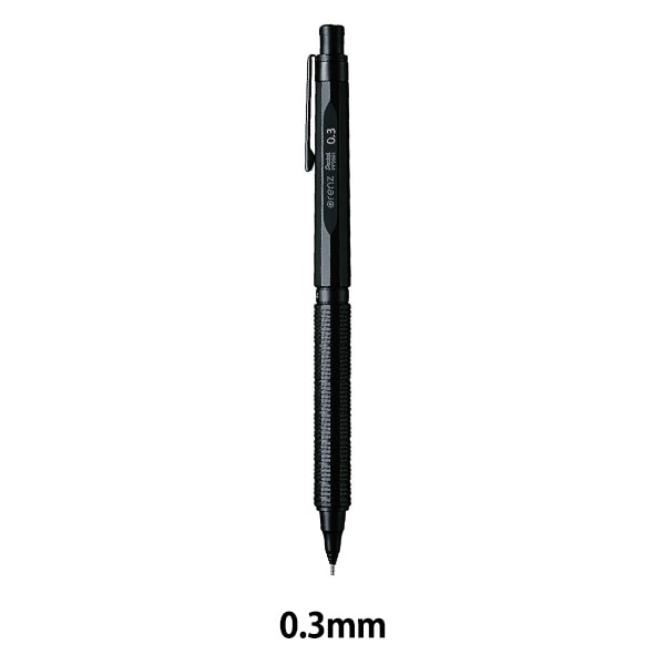 シャープペンシル 『オレンズ nero 0.3mm ブラック PP3003-A』 Pentel
