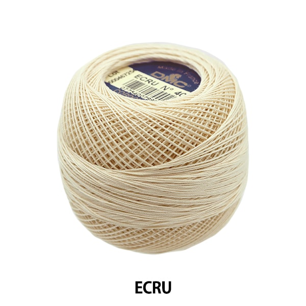 レース糸 『コルドネスペシャル #40 20g ECRU』 DMC ディーエムシー