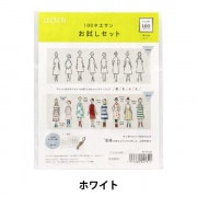 刺しゅう布 『100ネエサン カットクロス ホワイト 中島一恵 222101-11