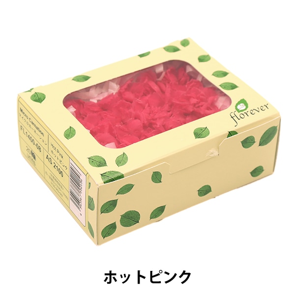 プリザーブドフラワー 『マイクロカーネーション ホットピンク FL1400