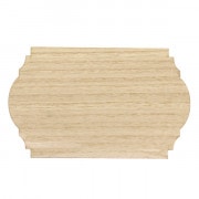 トールペイント　木材 トールペイント土台 『プレートH NRFB-36』 ERUBERU エルベール