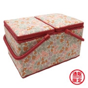 両開き型雑貨 ソーイングボックス リバティプリント ｜ ホビー