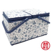 通販限定柄雑貨 ソーイングボックス リバティプリント ｜ ホビー材料