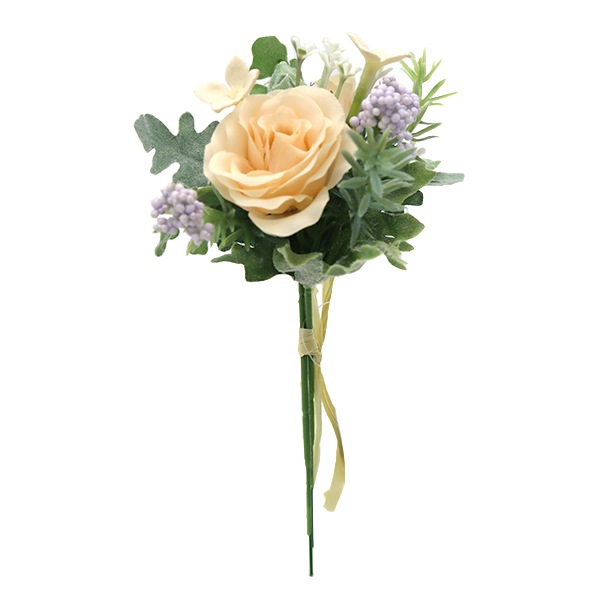 造花 造花 シルクフラワー 『ローズミックスピック ベージュ VT2152