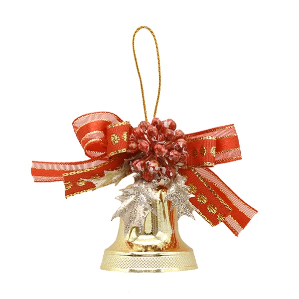 Xmas 細リボン付きおっきめリボン【1447】 Xmas 細リボン付きおっきめリボン【1447】