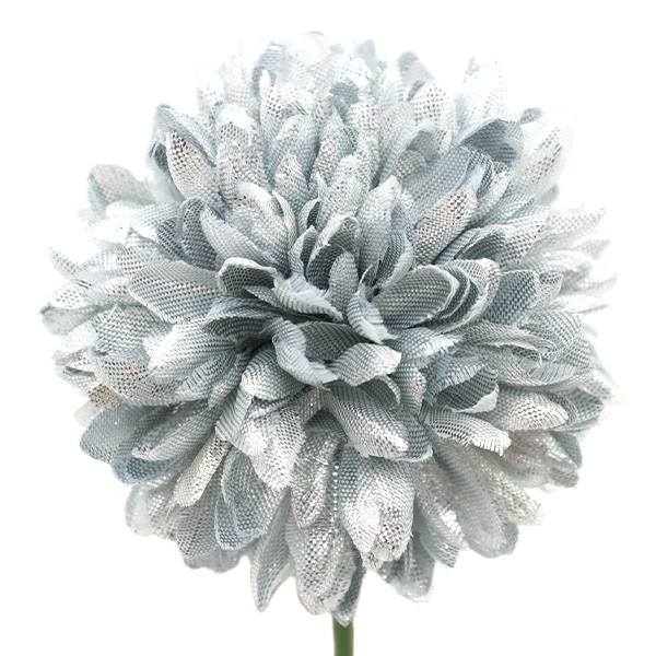 造花 シルクフラワー 『メタリックボールピック シルバー VE4045