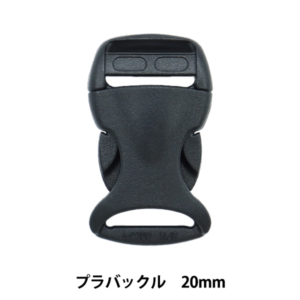 手芸パーツ 『ストロングパーツ プラバックル 20mm 1個入り