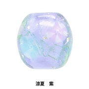 ビーズキットセール】手芸金具 『とんぼ玉 かすみ草 ミニ 青』 ビーズ