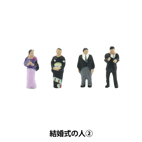 ジオラマ 『ジオコレ 結婚式の人2 316077』 トミーテック 工芸,木工