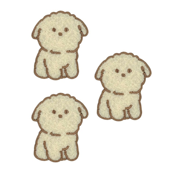 ワッペン 『Milk Latte(ミルクラテ) ワッペン わんちゃん MLW-15