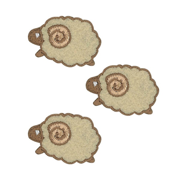 ワッペン 『Milk Latte(ミルクラテ) ワッペン ひつじさん MLW-17