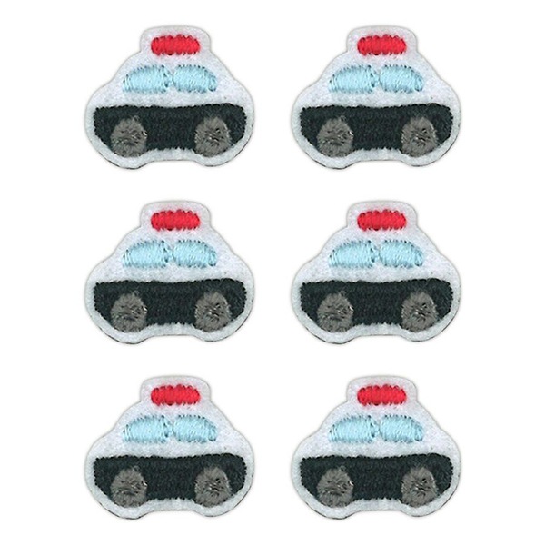ワッペン 『キッズワッペン mini パトカー KWM-04』 雑貨,ワッペン 