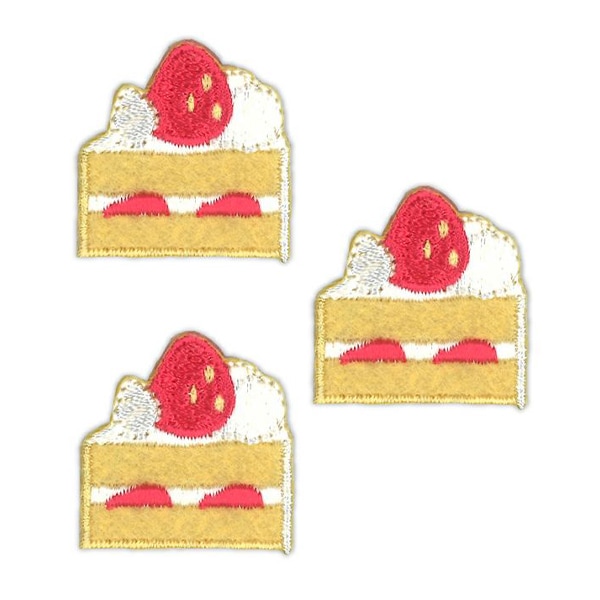 ワッペン 『キッズワッペン ケーキ KDW-22』 雑貨,ワッペン,アイロン