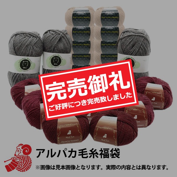 2025年 お楽しみ袋 『アルパカ毛糸お楽しみ袋 9800円+税』 福袋