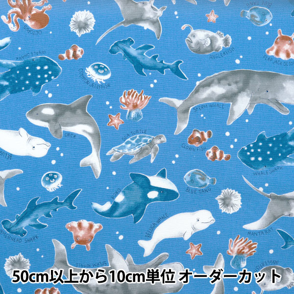 アウトレット 価格 海洋生物柄 オックス生地 オーダーご相談専用ページ