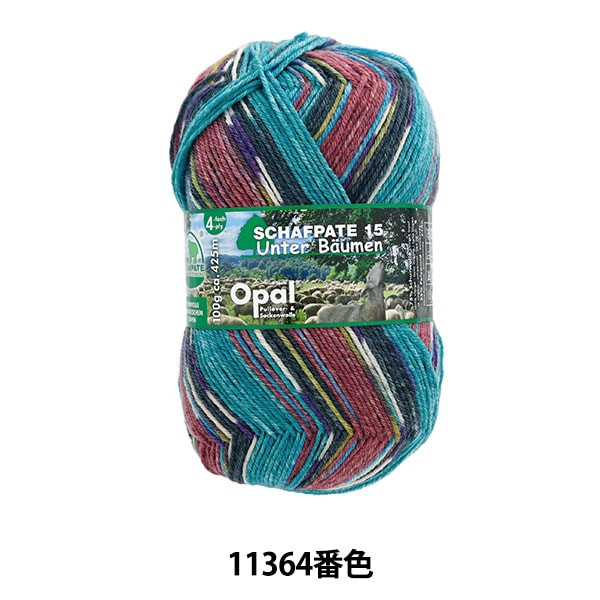 ���å��䡼�� �ӻ� �إ��㡼�եѡ���15 4ply 11364�ֿ��� Opal ���ѡ���